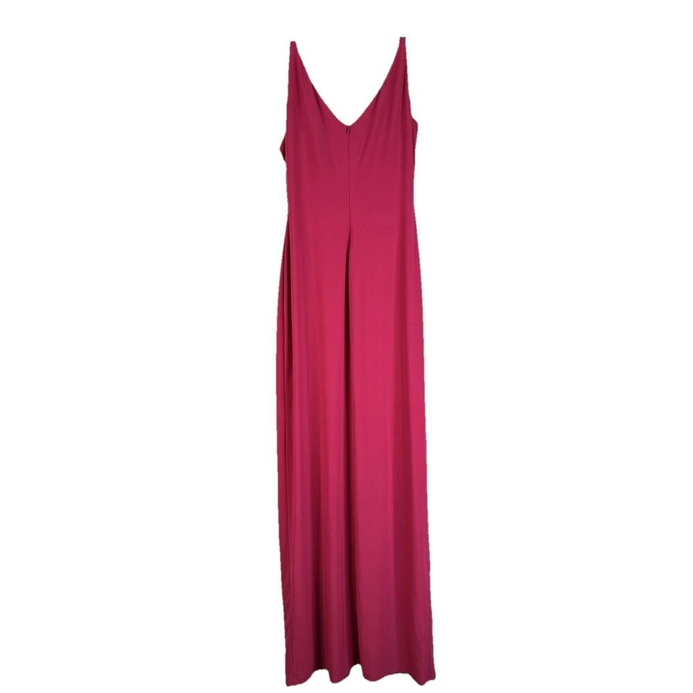 NWT Lauren Ralph Lauren LRL Womens Sleeveless Pink Dress Gown Size 6 - Picture 10 of 13